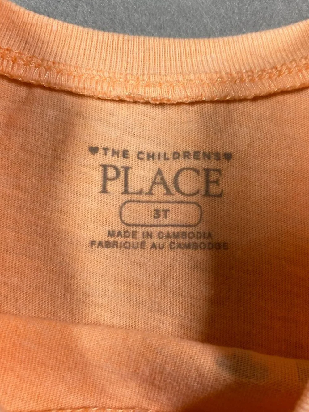 LOT OF 4: Children's Place Play Shirts, T-Shirt, Graphic Tees - Toddler Girls 3T